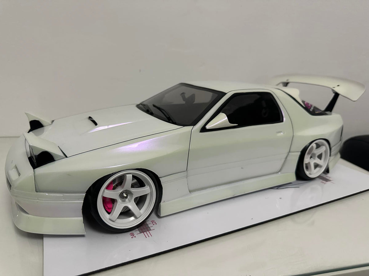 TOPLINE – MAZDA RX-7 FC3S BODY – (CLEAR) – #TB-004 – asbo-rc