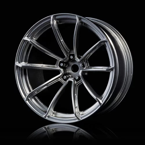 MST Flat silver GTR wheel (+7) (4) 832067FS