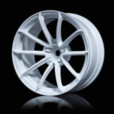 MST white  GTR wheel (+7) (4) 832067w