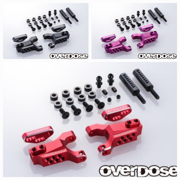 Overdose / OD2862 / Adjustable Aluminum Front Suspension Arm Type-3 for OD various colours