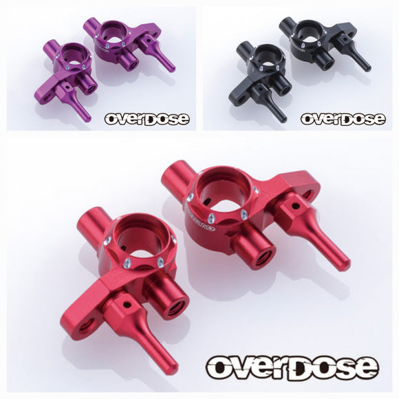 TYPE-2 ES Aluminum Knuckles (For GALM series) RED PURPLE BLACK [Overdose] OD3890 OD3891 OD3892