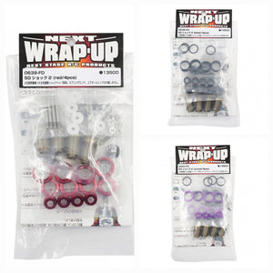 Wrap Up Next SG Shock 2 4 pcs For 1/10 RC Drift various colours