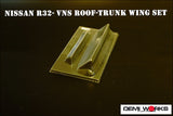 Demi Works – Nissan R32- Vns Roof-trunk Wing Set – #DW32VNS-W