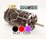 MerV-ERA 380 Brushless Motor for 1-10 RC CAR - 13.5T 10.5T - Black Red Purple [Acuvance]