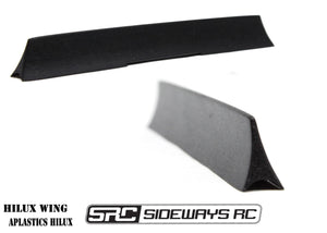 Hilux rear spoiler for a plastics