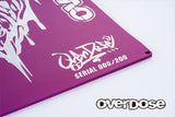 Overdose
Aluminum Setting Board Ver.2 (WELD FLARE) Red / Purple [Overdose] OD3909 OD3910 setup