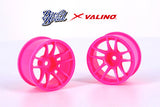 Overdose / BB-RW-016 / R-SPEC Valino N820S Wheel 26mm / Color: Purple or pink  / Offset: 7mm (2pcs)