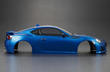 KILLERBODY SUBARU BRZ 190MM FINISHED BODY MET-BLUE