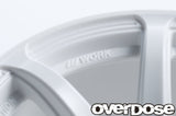 Overdose / OD2678B / R-SPEC Work Emotion T7R / Color: White / Offset: 7mm (2pcs)