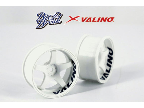 Overdose / BB-RW-003 / R-SPEC Valino GV117D Wheel 26mm / Color: White / Offset: 7mm (2pcs)