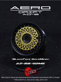 Aero Drift flat AD-AB black white with gold