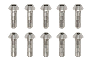 RP-041101A - Racing Performer Precision Machined Tititanium BH Socket Screw M3× various lengths(10pcs)