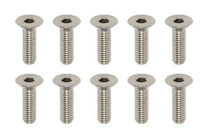 Racing Performer Precision Machined Tititanium FH Socket Screw M3× various lengths(10pcs)