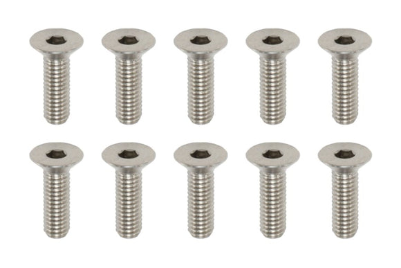 Racing Performer Precision Machined Tititanium FH Socket Screw M3× various lengths(10pcs)