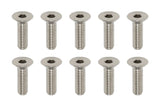 Racing Performer Precision Machined Tititanium FH Socket Screw M3× various lengths(10pcs)