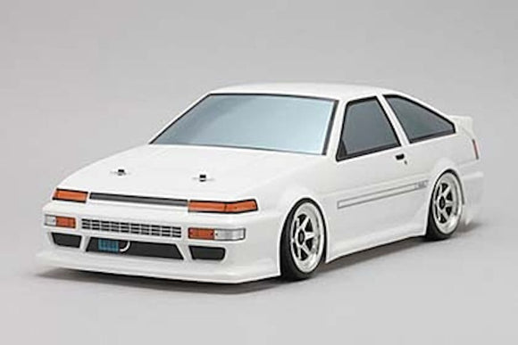 SD-AE86BB - Yokomo 86 TOYOTA AE 86 TRUENO Body (with Light/Window Decal)