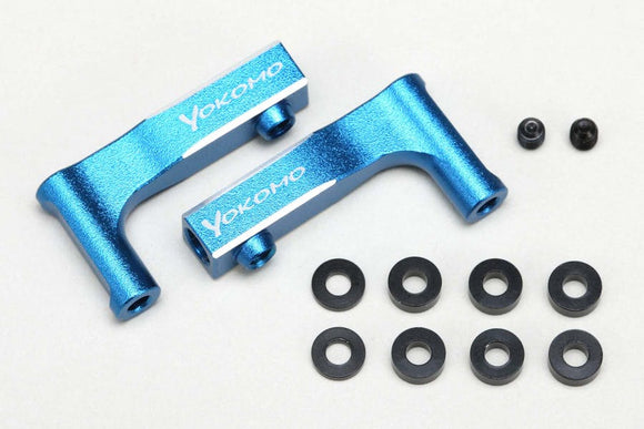 Y2-B08FUI - Yokomo Chamfered Front Upper Inner Arm Blue for RD/SD/MD