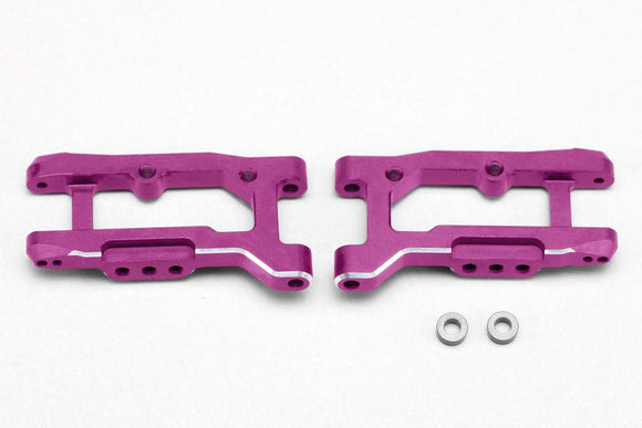 Y2-R08RAW - Yokomo Aluminium Rear Weight H Arm (for RD2.0/SD2.0 Short Arm) red or purple