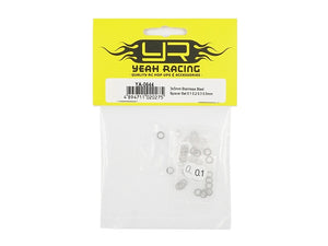 Yeah Racing 3x5mm Stainless Steel Spacer Set 0.1 0.2 0.3 0.5mm
Part number: YA-0644