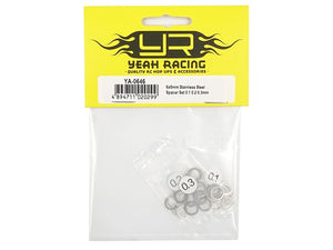 Yeah Racing 6x8mm Stainless Steel Spacer Set 0.1 0.2 0.3mm