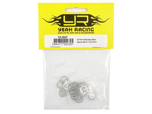 Yeah Racing 8x10mm Stainless Steel Spacer Set 0.1 0.2 0.3mm