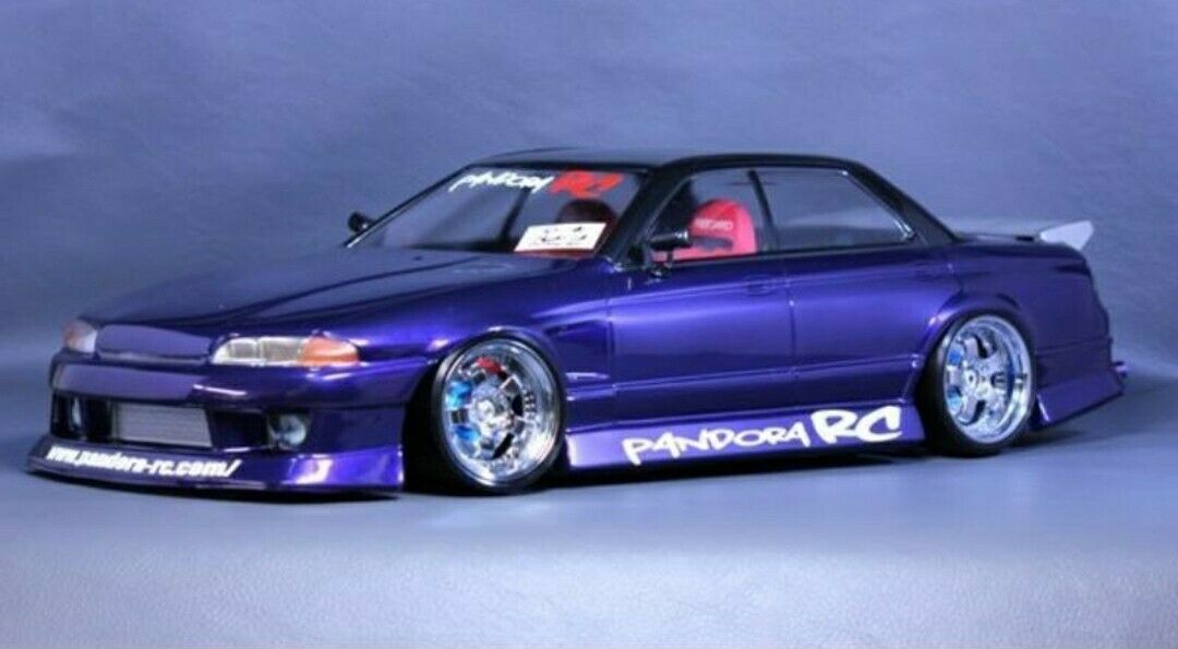 Pandora Rc nissan r32 4 dr Rc Drift Body Shell Asbo Rc asbo rc